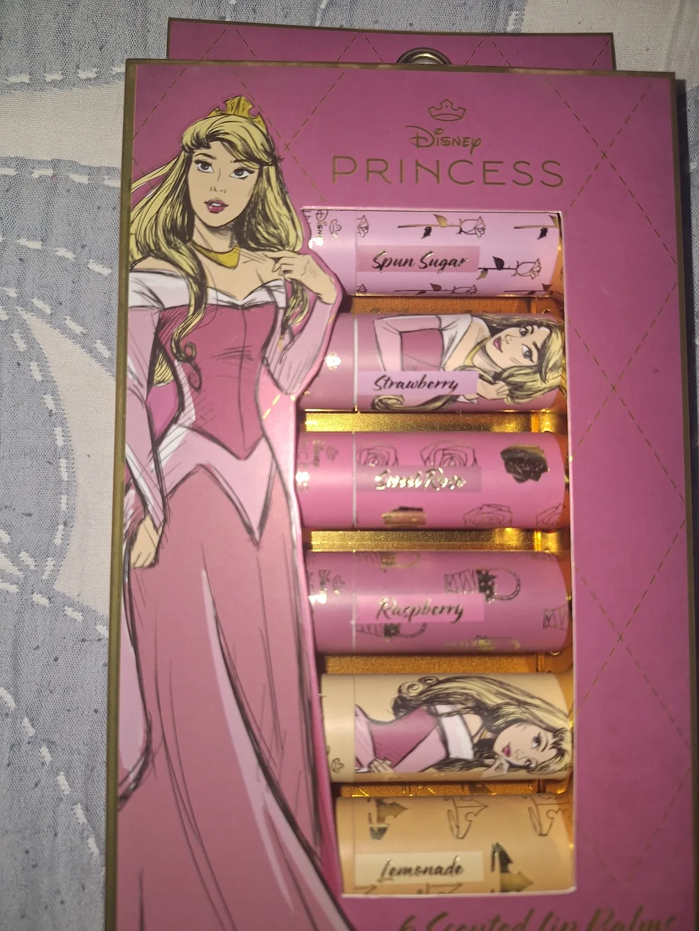 Disney Princess Scented Lip Balm Set
